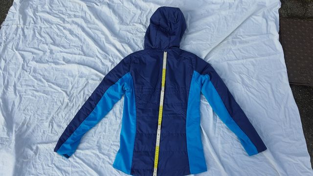 Salomon giacca tecnica reversibile donna XS. Blu.