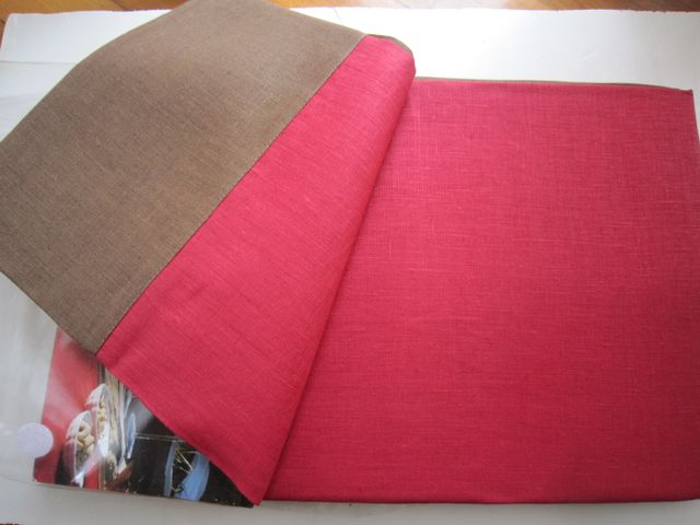 tovaglia lino x 12/14 persone Zanotto Nives