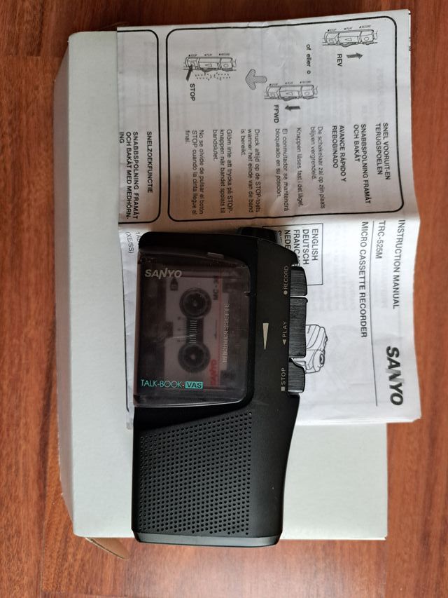 Talk book Sanyo - personal recorder