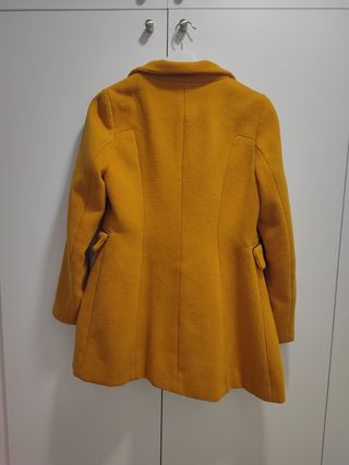 Abrigo lana mujer