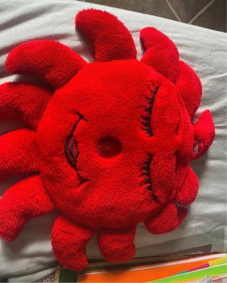 peluche rosso