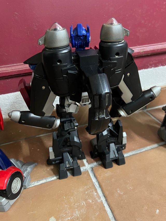 Lote 3 transformers mega 12' megatron optimus