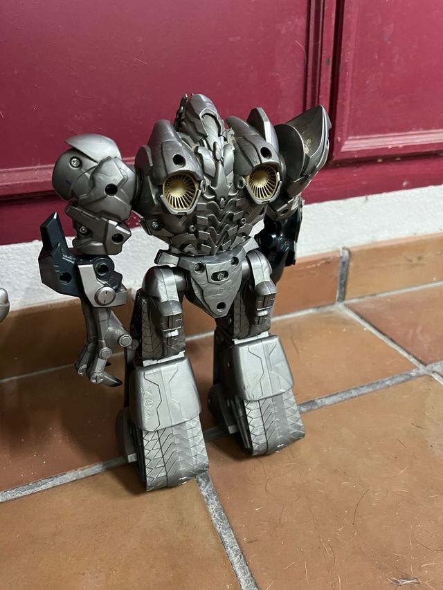 Lote 3 transformers mega 12' megatron optimus