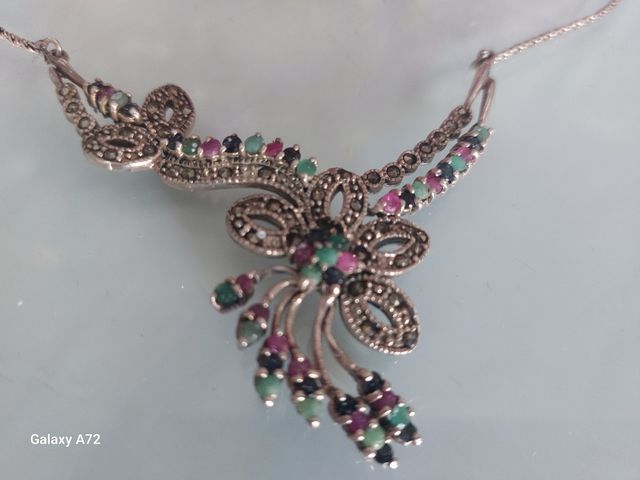 Collar Gargantilla  plata