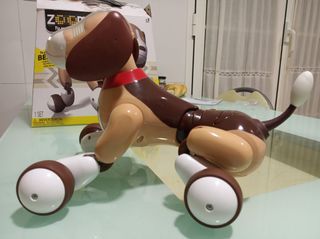 Juguete robot zoomer perro
