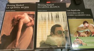 Lote 9 libros Tusquets 