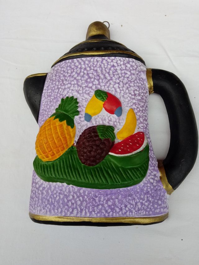 Ser 3 Piezas Ceramica Portuguesa / Decoración