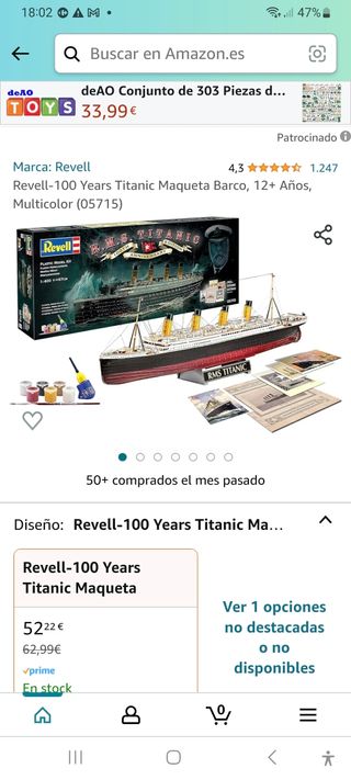 Maqueta revela titanic 100 aniversario