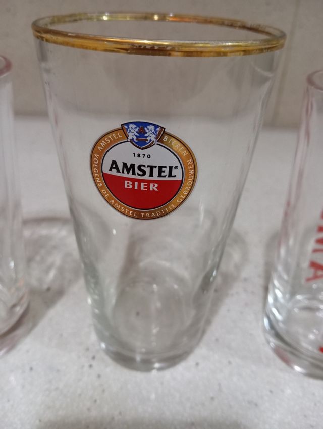 Vasos de cerveza 