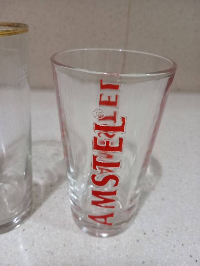 Vasos de cerveza 