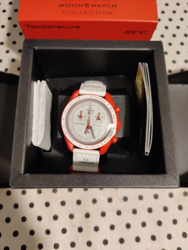 Reloj Omega X Swatch "Mission to Mars"