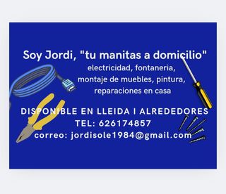 Fontanero electricista montaje muebles hogar