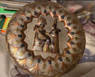 piatto in tane con faraoni