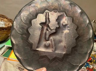 piatto in tane con faraoni