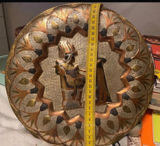 piatto in tane con faraoni