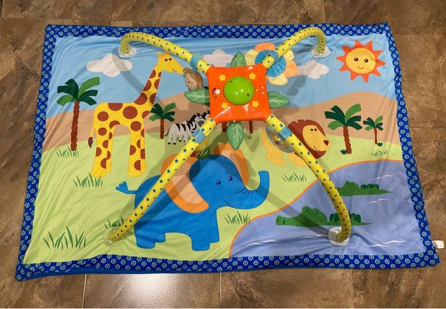 Manta parque infantil