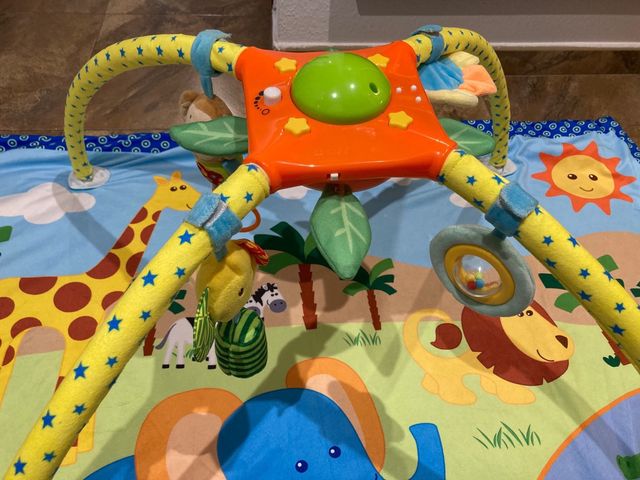 Manta parque infantil