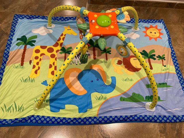 Manta parque infantil