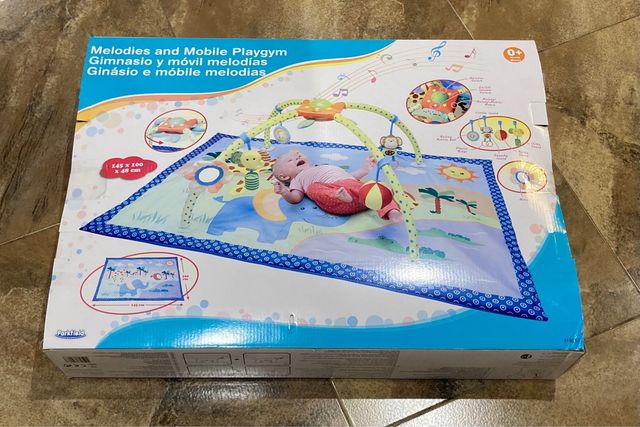 Manta parque infantil