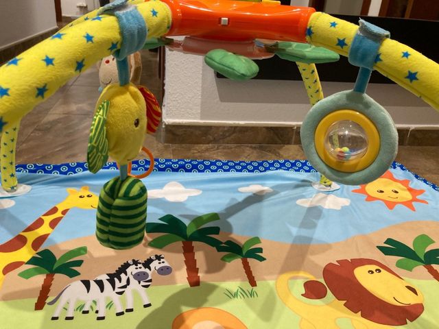 Manta parque infantil