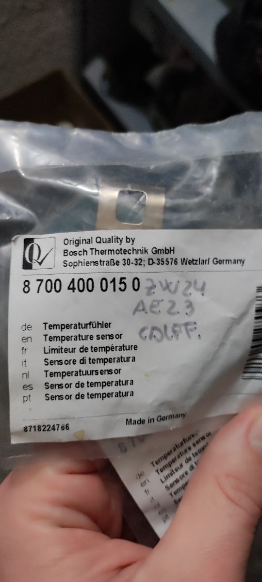 SONDA CALDERA JUNKERS