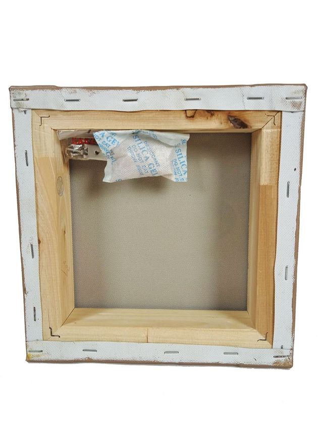 Cuadro pequeño al óleo diseño bodegón.