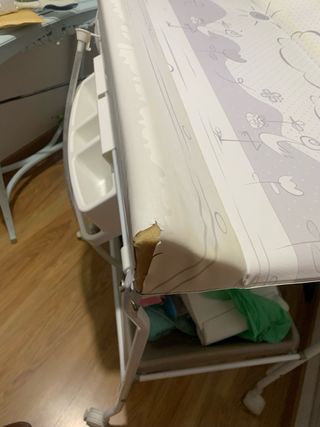 Cambiador bañera bebe