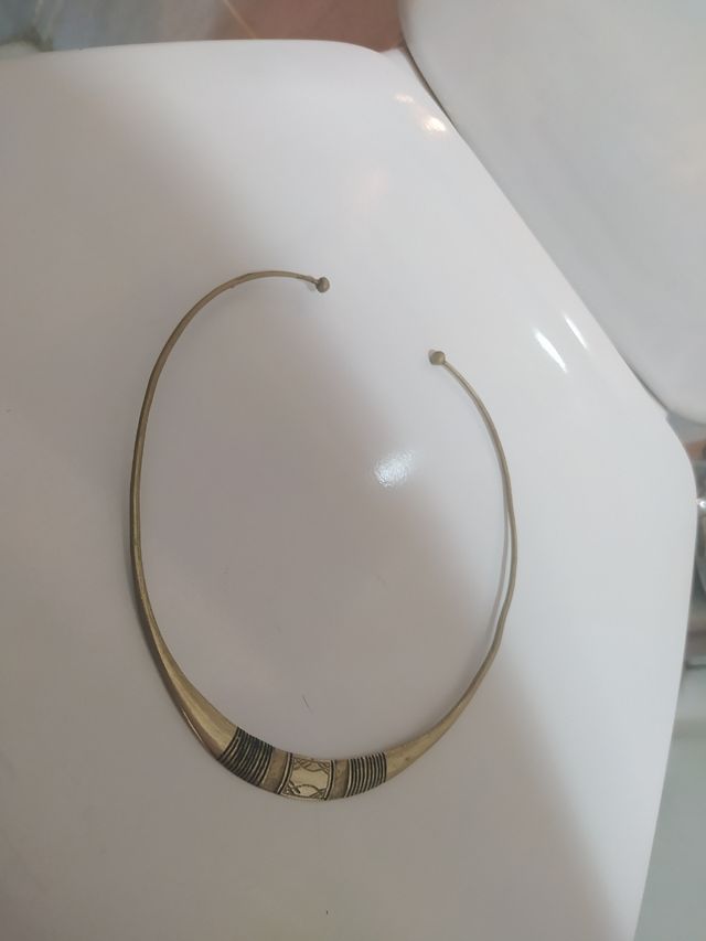 Collar marroquí de alpaca 