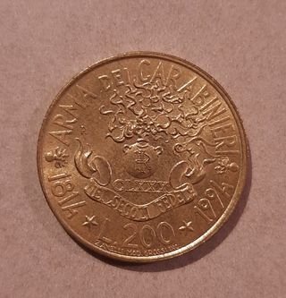 Moneta da 200 lire del 1994