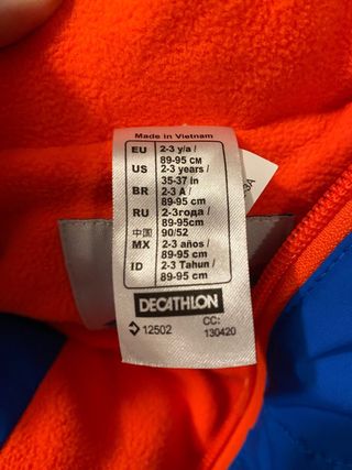 Monos de esqui niño y botas