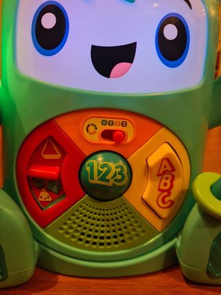 Fisher-Price Rocky Roquero, juguete electrónico BB