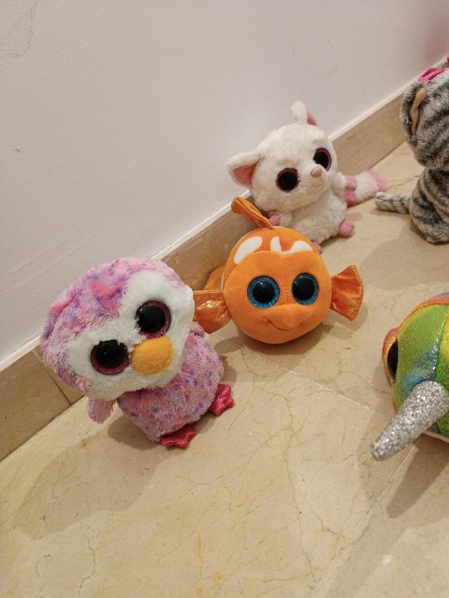 Peluches. Lote 15€ o unidad a 3€