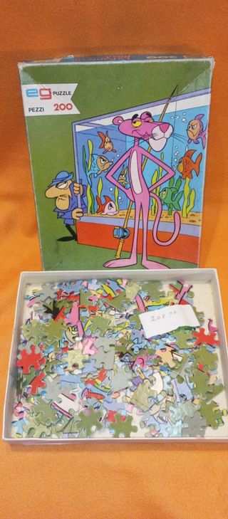Puzzle Pantera Rosa vintage 