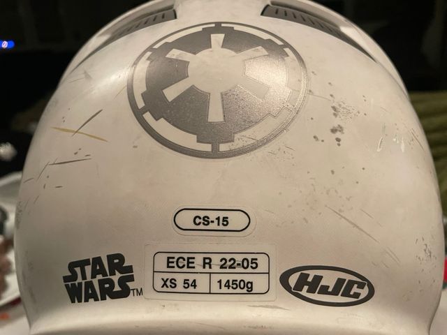 Casco moto  HJC Storm Trooper star wars