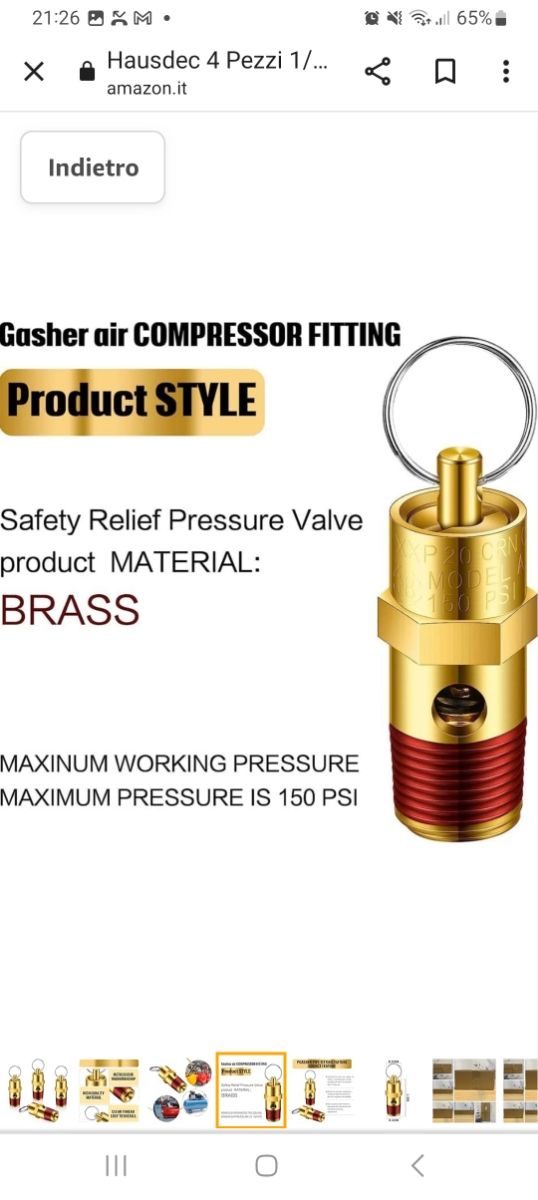 Valvola di Sicurezza