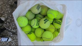 Lotes de pelotas nuevas y seminuevas