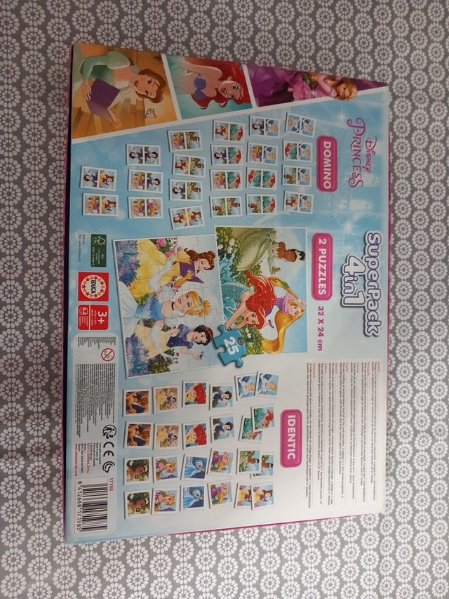 SuperPack 4 en un Princesas disney