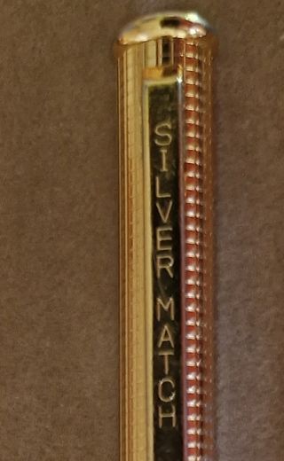 Bolígrafo y portaminas Silver Match