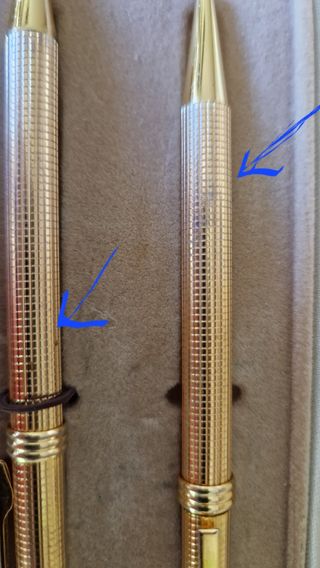 Bolígrafo y portaminas Silver Match