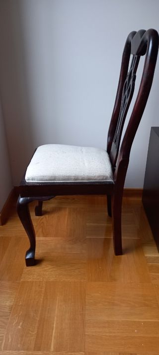 Sedie Chippendale Balinesa in teak