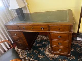 Mesa escritorio de madera maciza