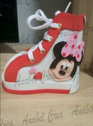 Botita dulcero o porta lápices de Minnie personali