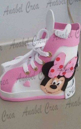 Botita dulcero o porta lápices de Minnie personali