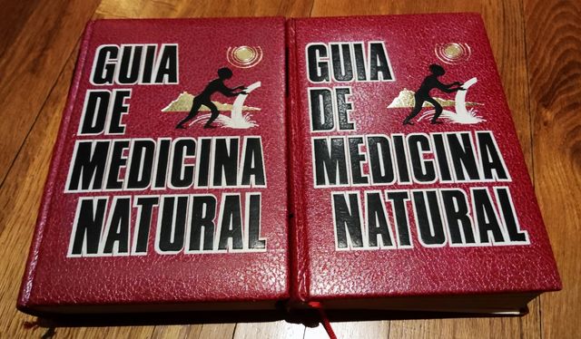 2 libros Guia Medicina Natural
