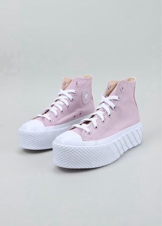 CONVERSE ROSAS PLATAFORMA