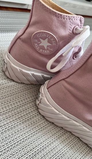 CONVERSE ROSAS PLATAFORMA