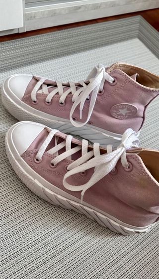 CONVERSE ROSAS PLATAFORMA