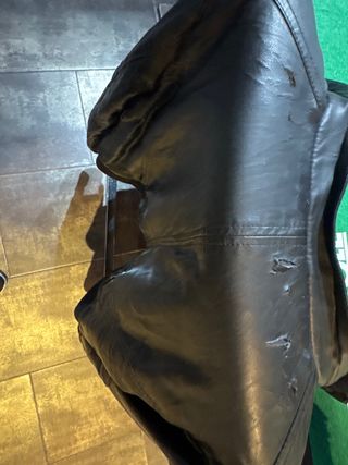 cazadora cuero mujer