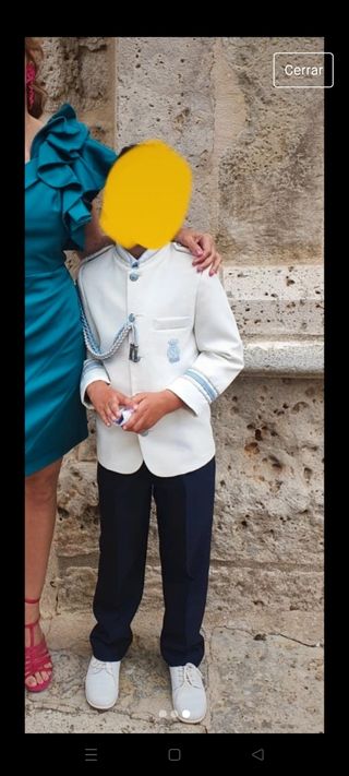 Traje comunión 
