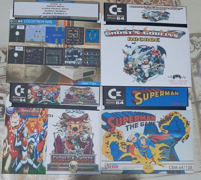 Lotto giochi Commodore 64